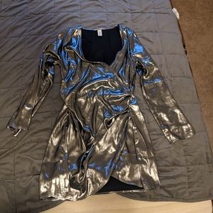 Silver dress